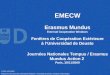 EMECW Erasmus Mundus External Cooperation Windows Fenêtres de Coopération Extérieure