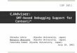 CJAdviser : SMT-based Debugging Support for ContextJ *