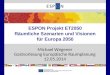 ESPON Projekt ET2050 Räumliche Szenarien und Visionen für Europa 2050