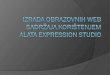 Izrada obrazovnih web sadržaja korištenjem alata Expression Studio