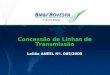 Concessão de Linhas de Transmissão Leilão ANEEL Nº. 005/2009