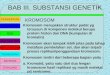BAB III. SUBSTANSI GENETIK