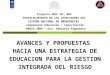 Proyecto URU/ 07/ 003  FORTALECIMIENTO DE LAS CAPACIDADES DEL  SISTEMA NACIONAL DE EMERGENCIAS