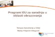Programi EU za saradnju u oblasti obrazovanja