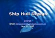 Ship Hull Design