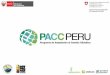 “Economía del Cambio Climático en Cusco y Apurímac”   Escenarios socioeconómicos al 2030