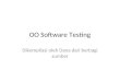 OO Software Testing