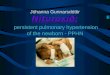 Nituroxíð: persistent pulmonary hypertension of the newborn - PPHN