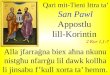 Qari mit-Tieni Ittra  ta’   San Pawl  Appostlu lill-Korintin 2  Kor 1 ,1-7