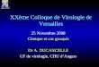 XXème Colloque de Virologie de Versailles