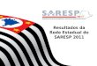 Resultados da Rede Estadual  do  SARESP 2011