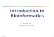 Introduction to BioInformatics