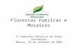 Florestas Públicas e Mosaicos