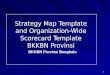 Strategy Map Template and Organization-Wide Scorecard Template  BKKBN Prov insi
