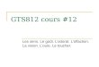 GTS812 cours #12