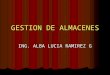 GESTION DE ALMACENES