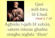Qari mill-I ttra lil-Lhud . Lhud  3, 7-14