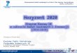 Horyzont 2020 Program  Ramowy UE  w zakresie badań naukowych i innowacji ( 2014-2020 )