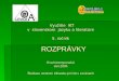 Využitie  IKT   v  slovenskom  jazyku a literatúre                               5. ročník
