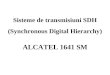 Sisteme de transmisiuni SDH (Synchronous Digital Hierarchy) ALCATEL 1641 SM