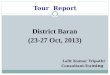 Tour  Report