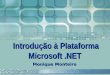 Introdução à Plataforma Microsoft .NET