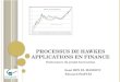 Processus de Hawkes Applications en Finance