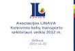 Asociacijos LINAVA  Keleivinio kelių transporto sektoriaus veikla 2012 m