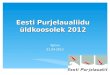 Eesti  Purjelaualiidu üldkoosolek  2012