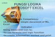Fungsi Logika Microsoft Excel