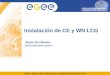 Instalación de CE y WN LCG