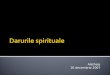 Darurile spirituale