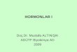 HORMONLAR I