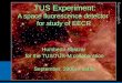 TUS Experiment: A space fluorescence detector  for study of EECR