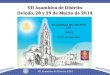 VII Asamblea de Distrito Oviedo, 28 y 29 de Marzo de 2014