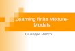 Learning finite Mixture-Models