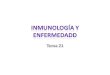 Inmunología y  enfermedadd