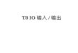 T8 IO 输入 / 输出