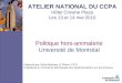 Politique hors-animalerie Université de Montréal