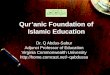 Qur’anic Foundation of Islamic Education