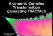 A dynamic Complex Transformation generating FRACTALS
