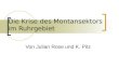 Die Krise des Montansektors im Ruhrgebiet