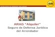 ARAG “Alquiler” Seguro de Defensa Jurídica del Arrendador