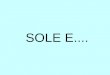 SOLE E