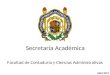 Secretaría Académica