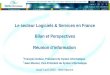 Le secteur Logiciels & Services en France Bilan et Perspectives Réunion d’information