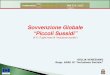 Sovvenzione Globale “Piccoli Sussidi” ( P.O. Puglia Asse III “Inclusione sociale”)