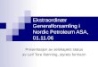 Ekstraordinær Generalforsamling i Nordic Petroleum ASA, 01.11.06