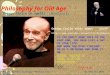Philosophy for Old Age George Carlin on age102.  (Absolutely Brilliant)
