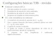 Configurações básicas TJB - revisão
